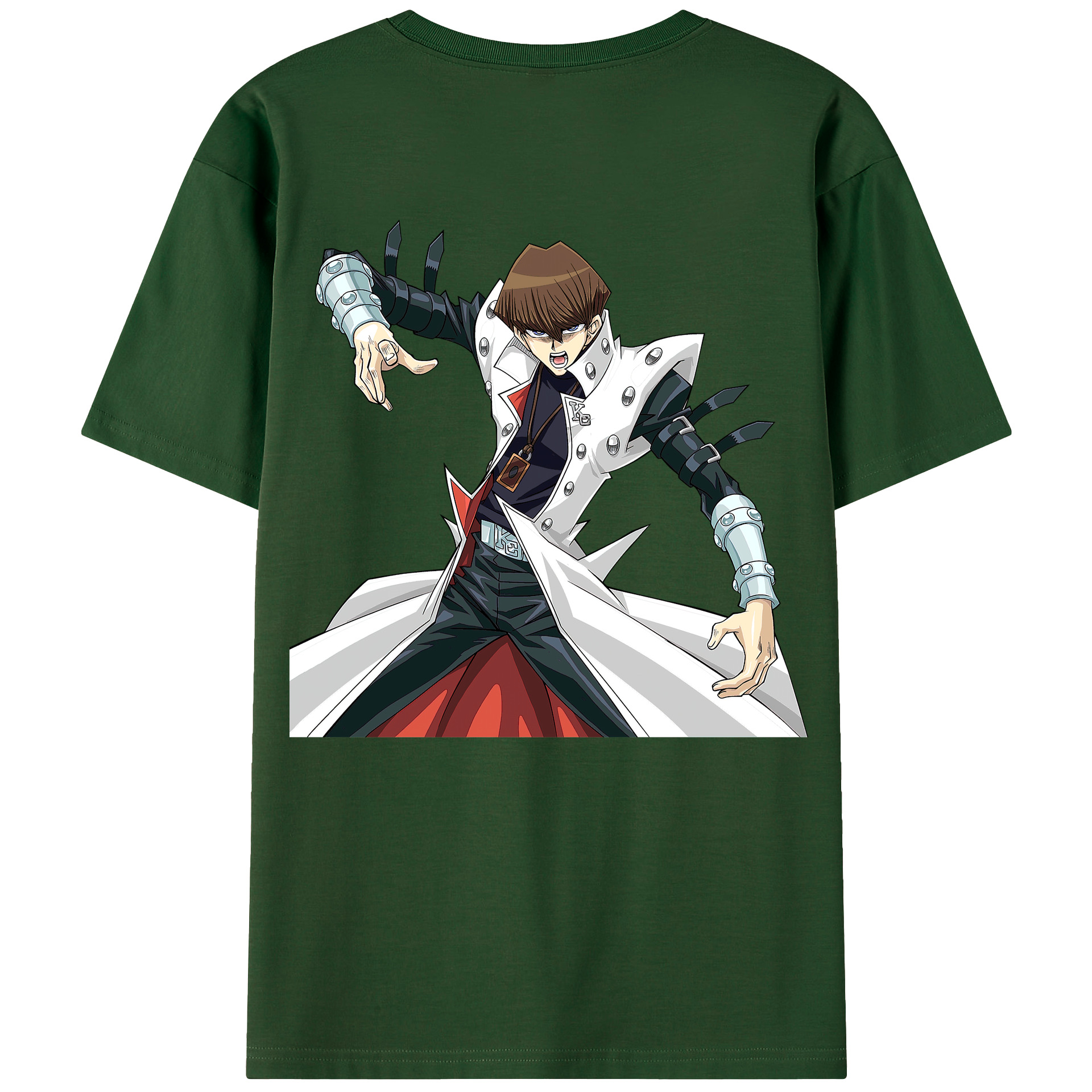 （画像用） 遊☆戯☆王 Yu-Gi-Oh! 綿100％半袖Tシャツ（背面プリント）